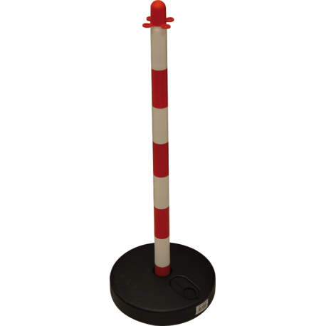 COLONNINA DEMILITARE PVC CM.90 C/BASE PLASTICA