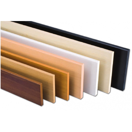 RIPIANO MELAMINICO CM.60X20 COLORE NERO