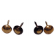 BULLETTE BRONZATE MM.9