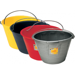 SECCHI IN PLASTICA ROSSI