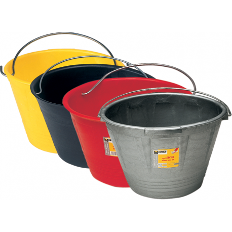 SECCHI IN PLASTICA ROSSI