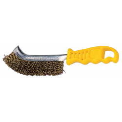 SPAZZOLA SPID C/MANICO MAURER FILI OTTONE