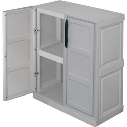 ARMADIO IN RESINA MAURER TUTTO PIANI 70X39X92