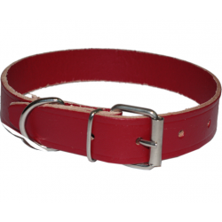COLLARE PER CANE IN CUOIO MM.14