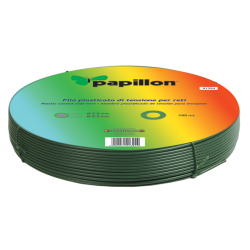 FILO PLATICATO PAPILLON MT.100 MM.3.3 VERDE