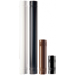 TUBO PER STUFA CM.50 10 MARRONE