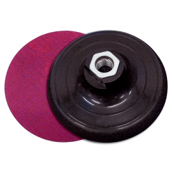 PLATORELLO PER SMERIGL.MM 115 MAURER VELCRO