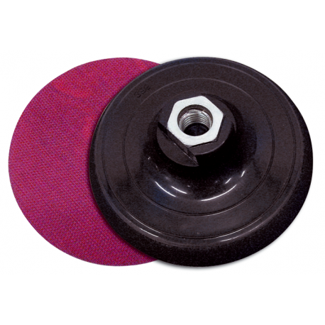 PLATORELLO PER SMERIGL.MM 115 MAURER VELCRO