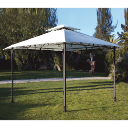 GAZEBO METALLO FALESIA 3X3 MT. PAPILLON