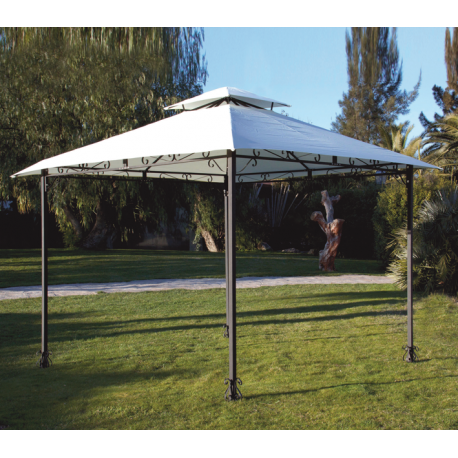 GAZEBO METALLO FALESIA 3X3 MT. PAPILLON