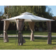 GAZEBO METALLO SAGRES 3,4X3,4 MT. PAPILLON