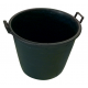 BIDONE PER MURATORE PLASTICA NERO CM.50 LT.60
