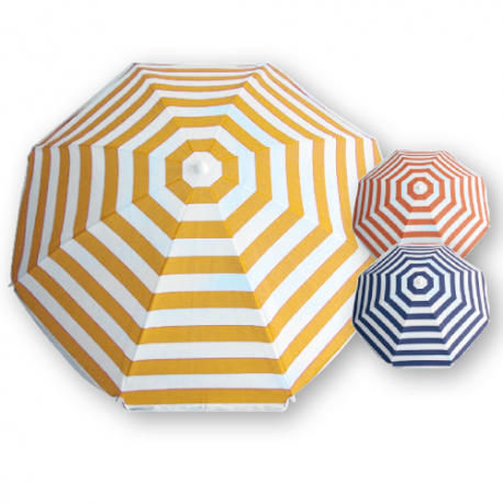OMBRELLONE SPIAGGIA ACCIAIO CM 180 MM 32 POLY FANT
