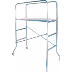 TRABATTELLO IN ACCIAIO ZINC TRABBY 165H SMONTABILE