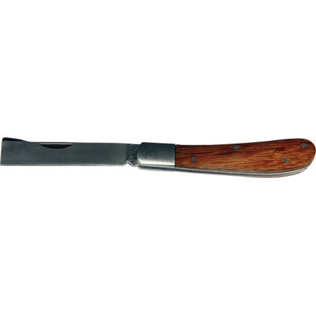 COLTELLO PER INNESTI LAMA FILO DIRIT. CM. 17.3 PAP