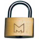 LUCCHETTO MAURER STANDARD OTTONE MM.20 SKIN