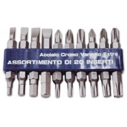 INSERTI SR MM.25 MAURER 20 PZ CV