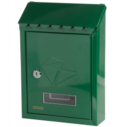 CASSETTA POSTALE MAURER STAMP.21X30X6.8 VERDE