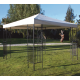 GAZEBO METALLO LAGOS 3X3 MT. PAPILLON