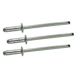 RIVETTI ALLUMINIO MAURER IN SC. 4X10MM 1000 PZ