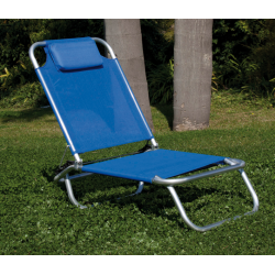 SPIAGGINO CON CUSCINO ALLUM BLU PAPILLON
