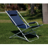 Sdraio Allum Dondolo C/bracioli Blu Papillon
