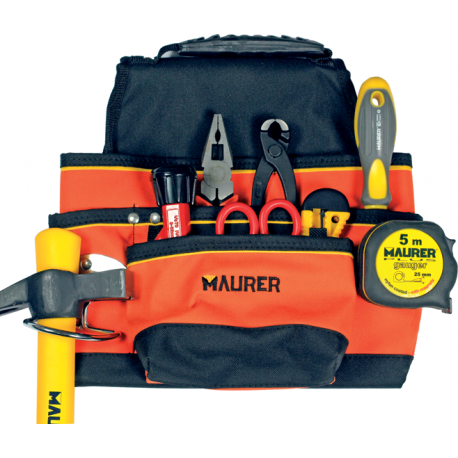 BORSA CARPENTIERE NYLON 7 TASCHE C/PORTAMAR MAURER