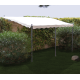GAZEBO METALLO MINORCA 3X4 MT. PAPILLON FISSAG MUR