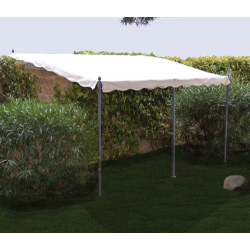 GAZEBO METALLO MINORCA 3X4 MT. PAPILLON FISSAG MUR