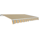 TENDA DA SOLE X BALCONEGRIGIO/ARANCIO 2,95X2 CL.2