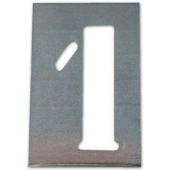 STAMPO TRAFORATO NUMERI MM.50