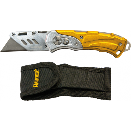 COLTELLO SERRAMANICO LAMA TRAPEZIO INOX MAURER