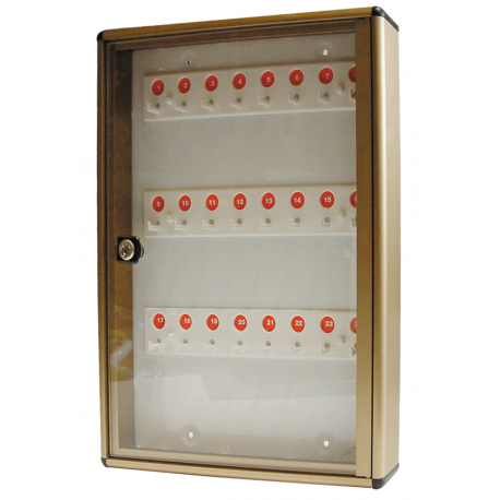 BACHECA PER CHIAVI 40X30 PZ.24 BRONZO