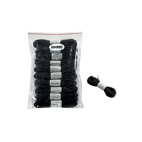 LACCI PER SCARPE CM.110 NERO MAURER