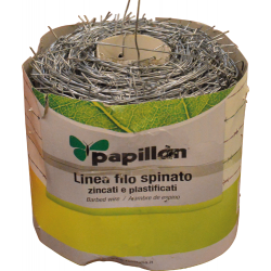 FILO SPINATO ZINC PAPILLON MT.100 MM.1.7
