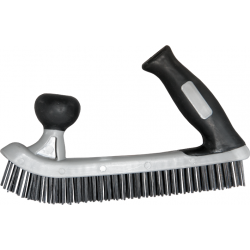SPAZZOLA ACCIAIO MAURER MANICO A PIALLA SOFTGRIP 5