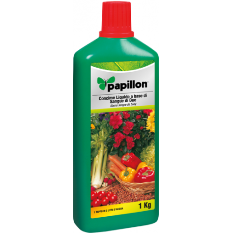 CONCIME LIQUIDO SANGUE DI BUE KG.1