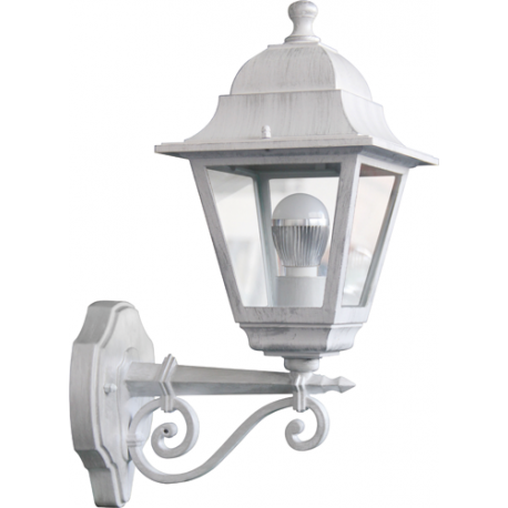 LAMPADA DA GIARDINO CHIC 1 LUCE ALTA BIANCO PAPIL