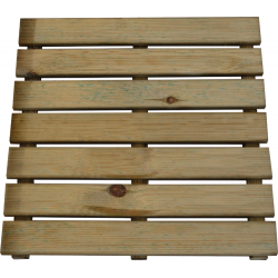 PEDANA PER DOCCIA LEGNO 50X50