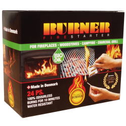 ACCENDIFUOCO BIO BURNER PZ.24 SCATOLA