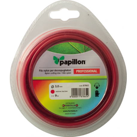 FILO NYLON DECESP PAPILLON TONDO 3X9MT
