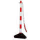 COLONNINA DEMILITARE PVC CM.90 C/BASE CEMENTO
