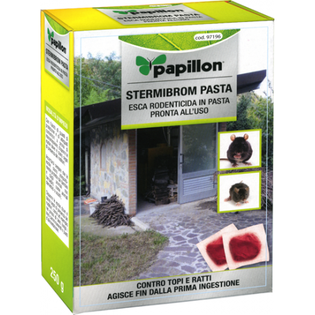 ESCA TOPICIDA IN PASTA PAPILLON GR.250
