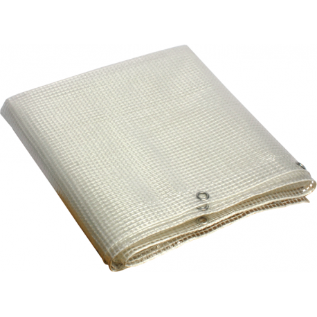 TELO OCCHIELLATO RETINATO IN PVC MT.4X4 MT