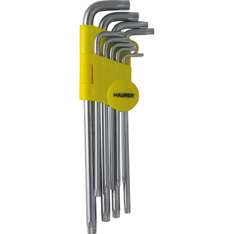 CHIAVI TORX MASCHIO LUNGHE PZ.9 MAURER