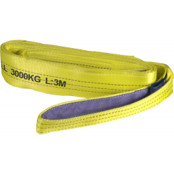 FASCIA DI SOLLEVAM KG.3000 GIALLO MT.3