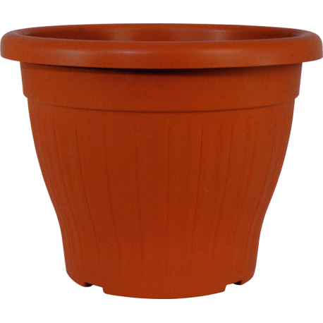 VASO COLORE TERRACOTTA CM.20 LT.3