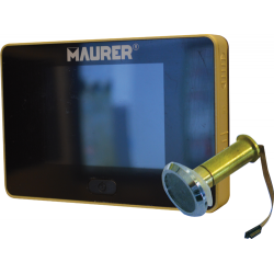 SPIONCINO DIGITALE ORO C/TELECAMERA MAURER