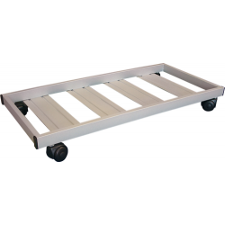 PORTAFIORIERA IN METALLO 80X35 C/RUOTE