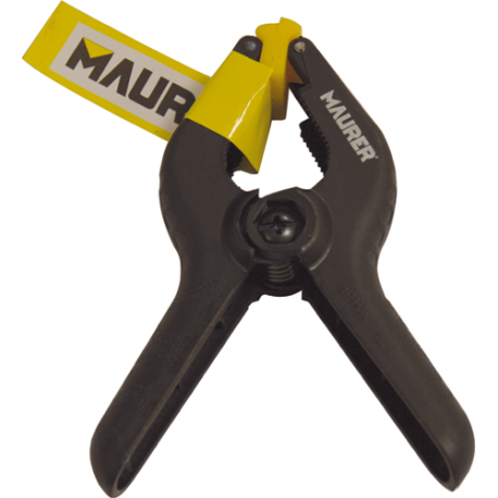 MORSETTO A PINZA C/MOLLA 110MM MAURER